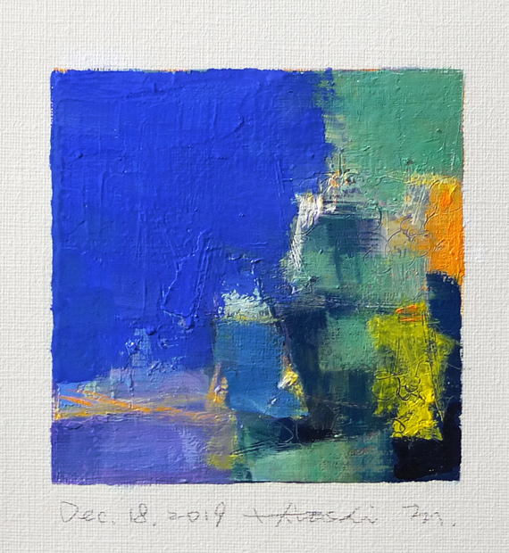 hiroshi matsumoto 9x9 paintings