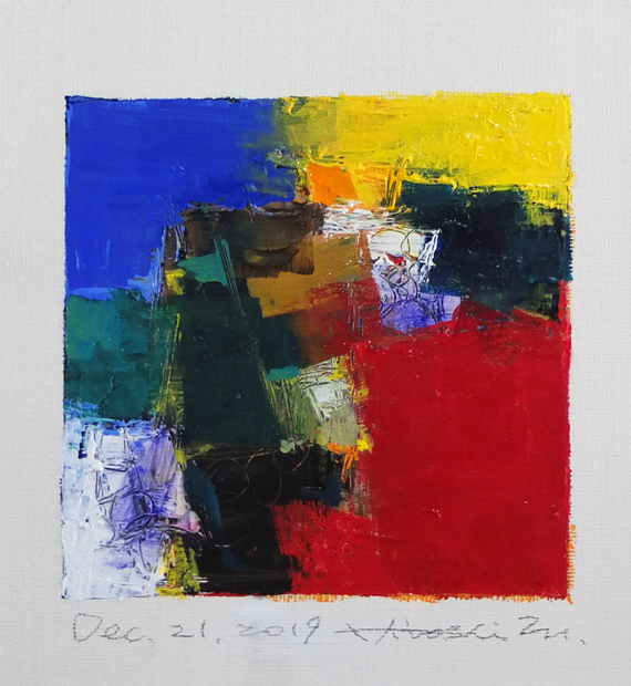 hiroshi matsumoto 9x9 paintings