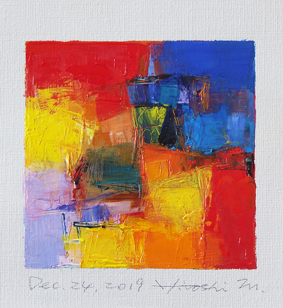 hiroshi matsumoto 9x9 paintings