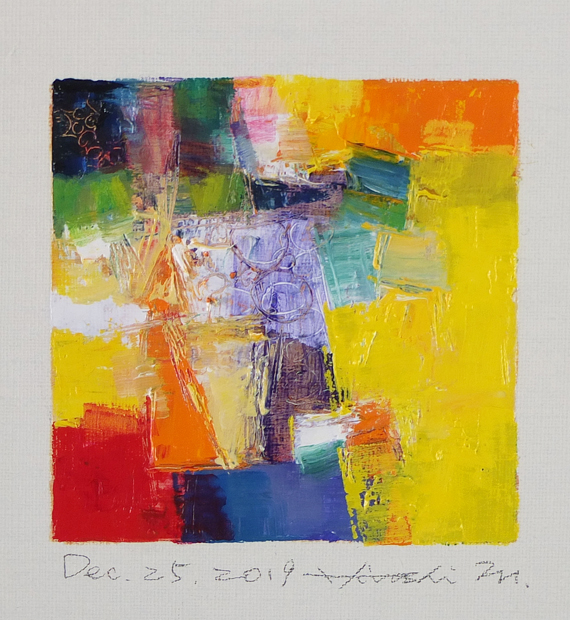 hiroshi matsumoto 9x9 paintings