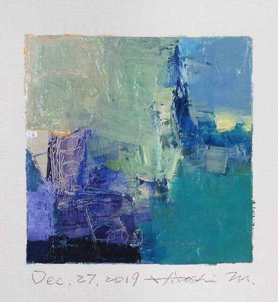 hiroshi matsumoto 9x9 paintings