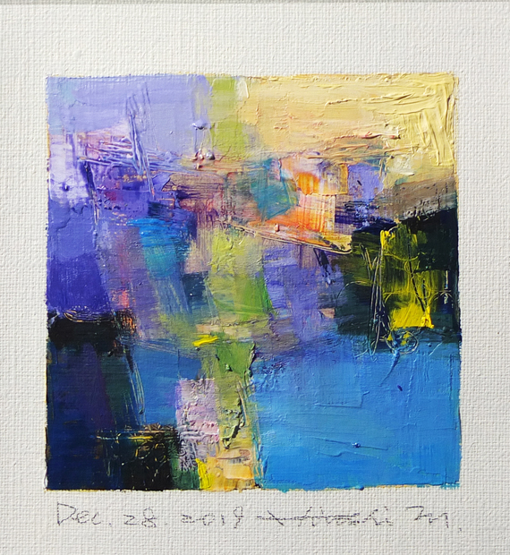 hiroshi matsumoto 9x9 paintings