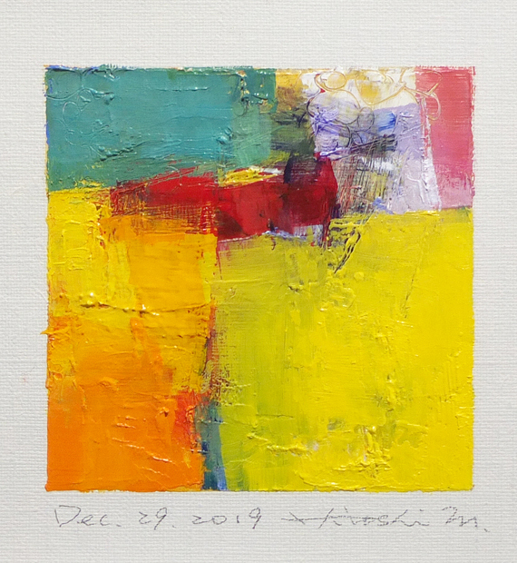 hiroshi matsumoto 9x9 paintings