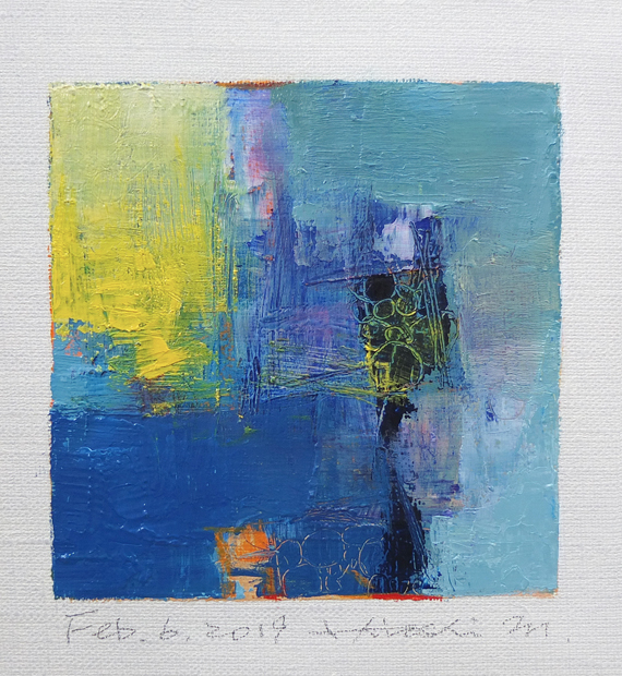 hiroshi matsumoto 9x9 paintings