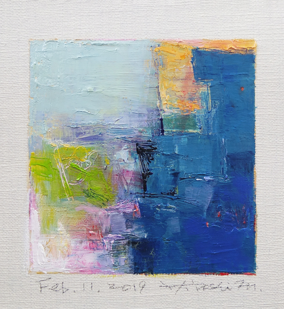 hiroshi matsumoto 9x9 paintings