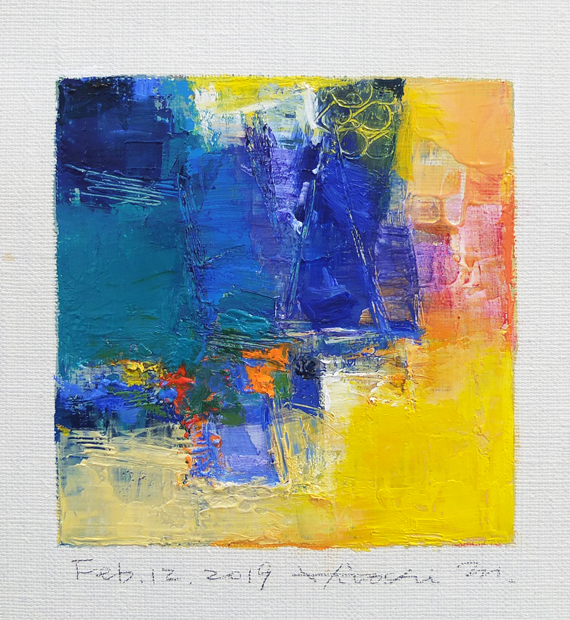 hiroshi matsumoto 9x9 paintings