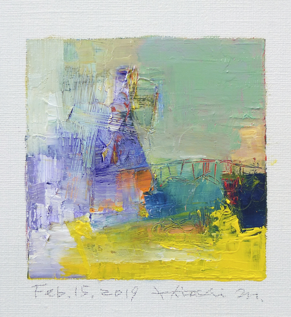 hiroshi matsumoto 9x9 paintings
