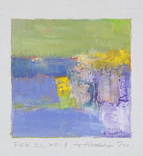 hiroshi matsumoto 9x9 paintings