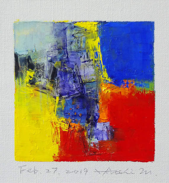 hiroshi matsumoto 9x9 paintings