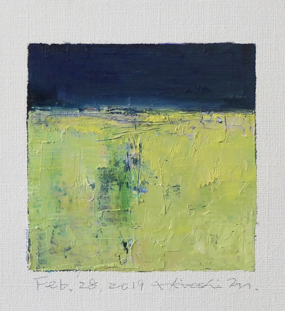 hiroshi matsumoto 9x9 paintings