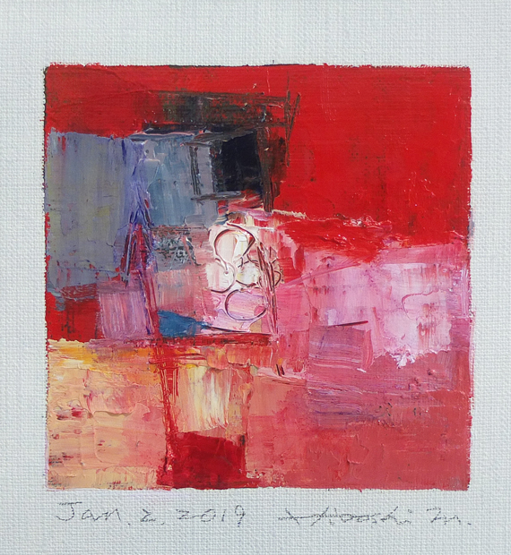 hiroshi matsumoto 9x9 paintings