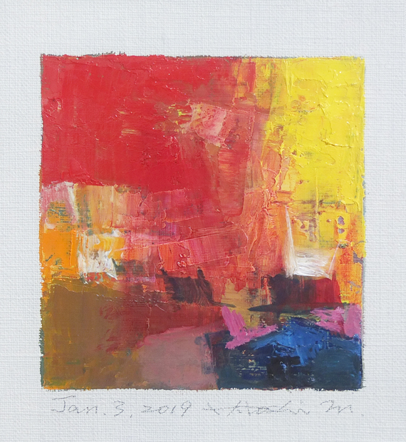hiroshi matsumoto 9x9 paintings