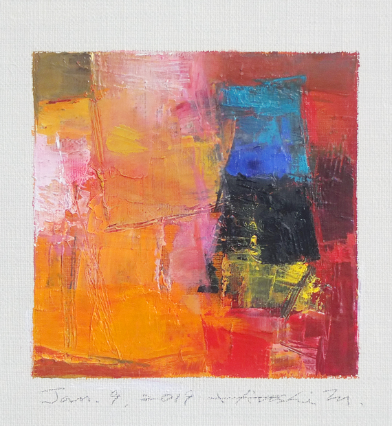 hiroshi matsumoto 9x9 paintings