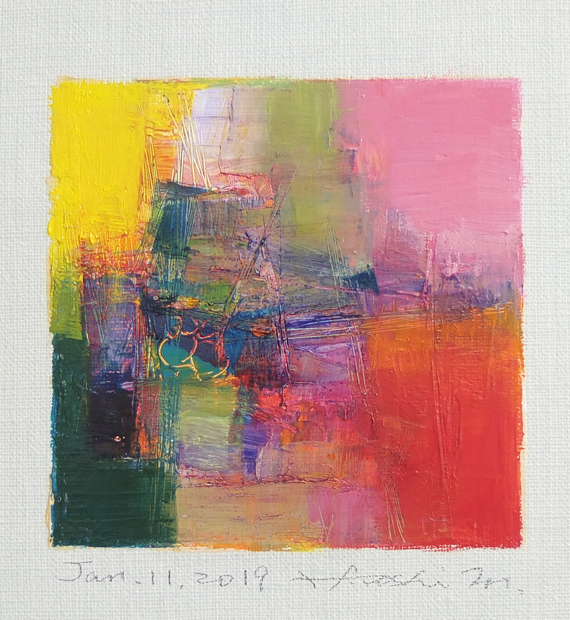 hiroshi matsumoto 9x9 paintings