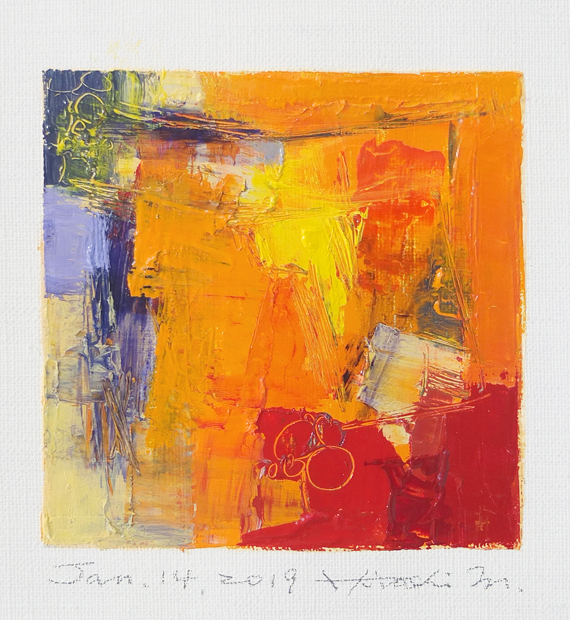 hiroshi matsumoto 9x9 paintings