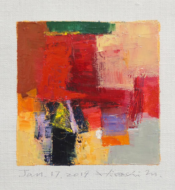 hiroshi matsumoto 9x9 paintings
