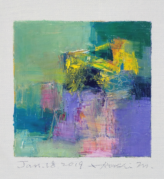 hiroshi matsumoto 9x9 paintings