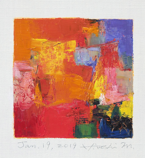 hiroshi matsumoto 9x9 paintings