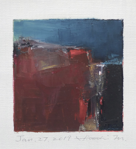 hiroshi matsumoto 9x9 paintings
