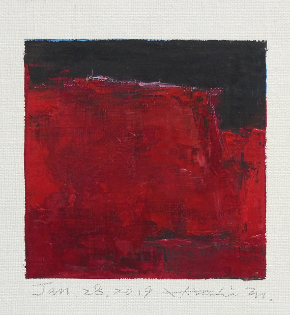 hiroshi matsumoto 9x9 paintings
