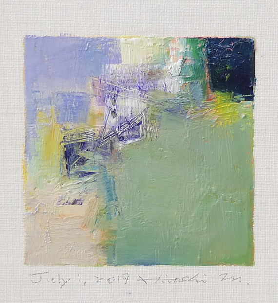 hiroshi matsumoto 9x9 paintings