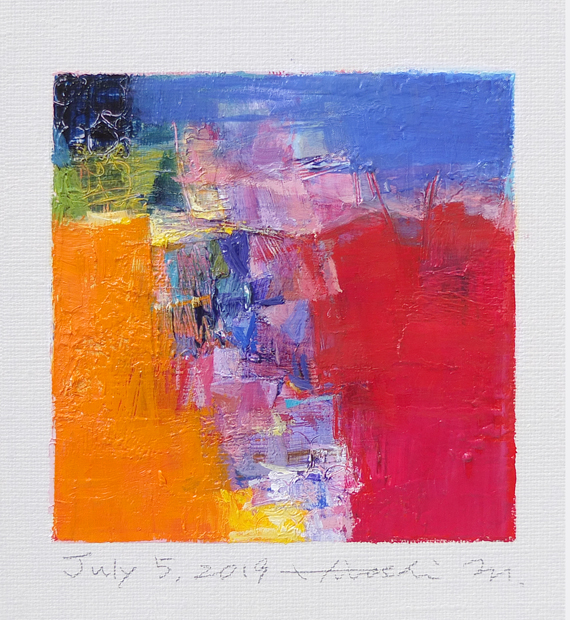 hiroshi matsumoto 9x9 paintings