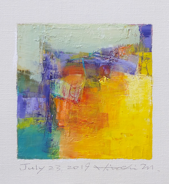 hiroshi matsumoto 9x9 paintings