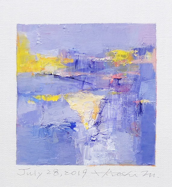 hiroshi matsumoto 9x9 paintings