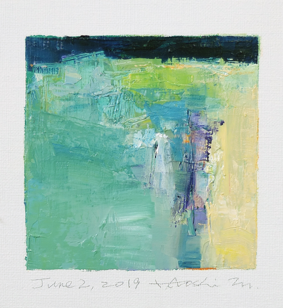hiroshi matsumoto 9x9 paintings