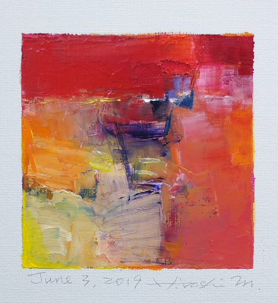 hiroshi matsumoto 9x9 paintings