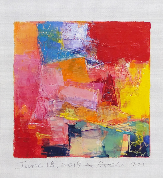 hiroshi matsumoto 9x9 paintings
