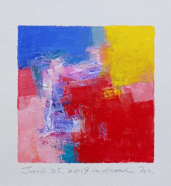 hiroshi matsumoto 9x9 paintings