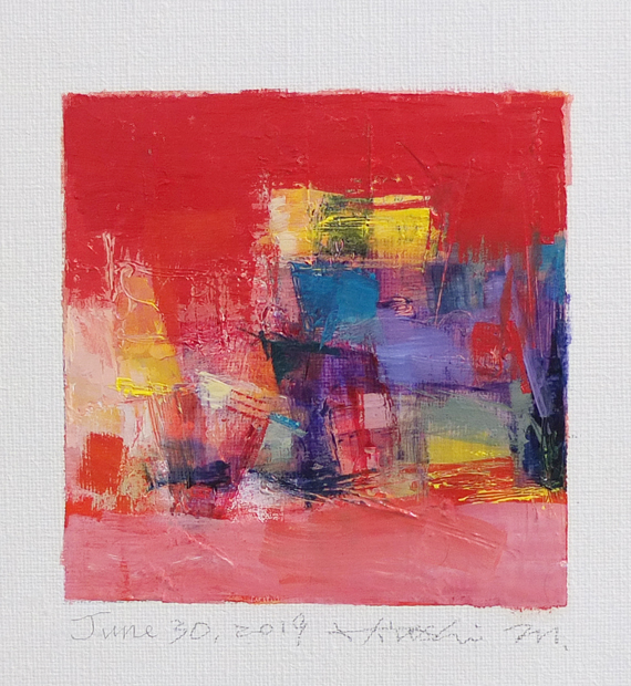 hiroshi matsumoto 9x9 paintings