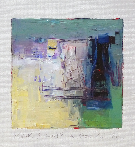 hiroshi matsumoto 9x9 paintings