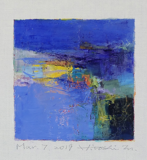 hiroshi matsumoto 9x9 paintings