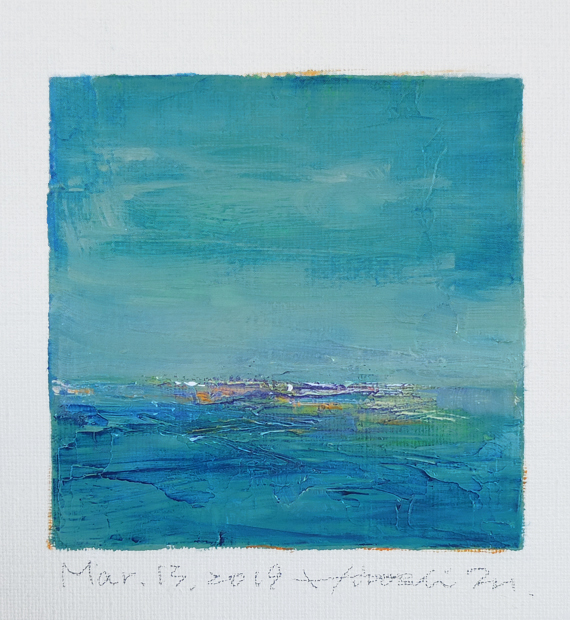 hiroshi matsumoto 9x9 paintings
