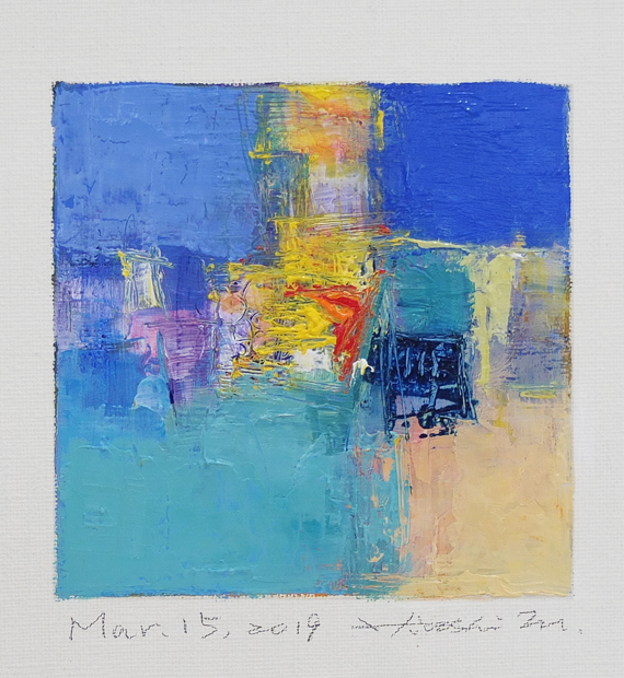 hiroshi matsumoto 9x9 paintings