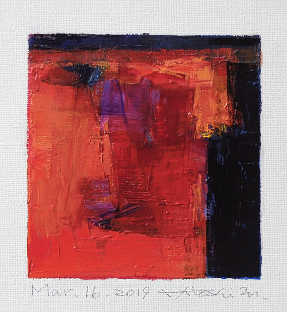 hiroshi matsumoto 9x9 paintings