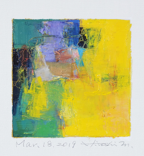 hiroshi matsumoto 9x9 paintings