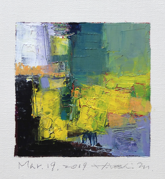 hiroshi matsumoto 9x9 paintings