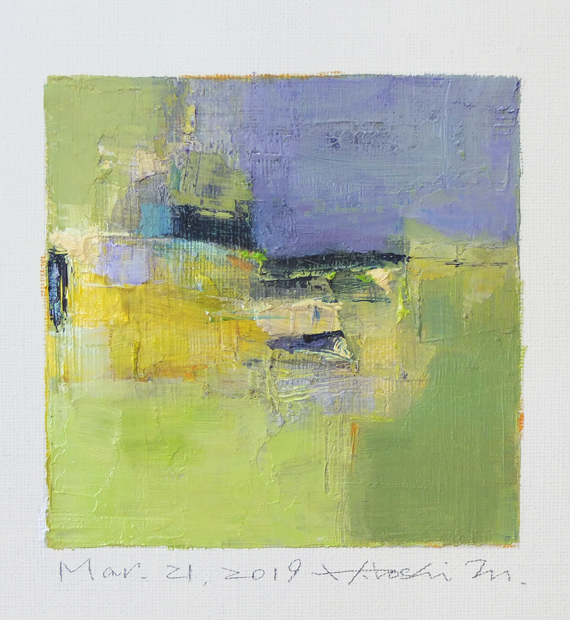 hiroshi matsumoto 9x9 paintings