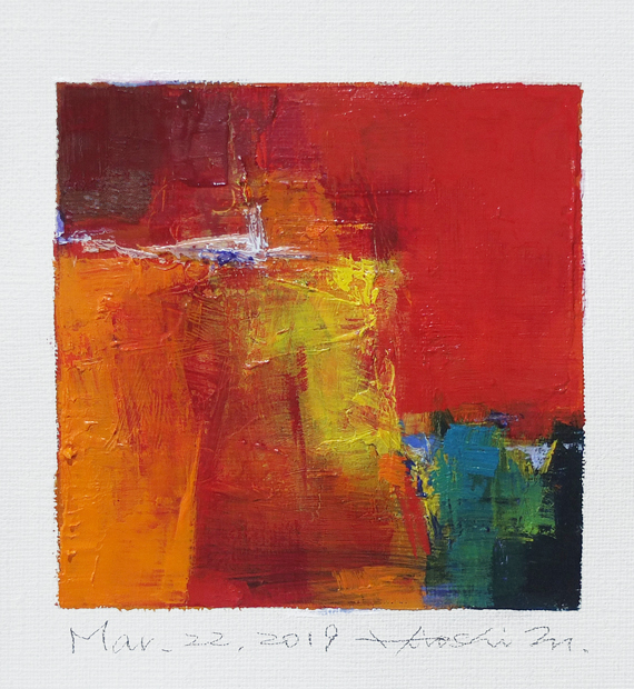 hiroshi matsumoto 9x9 paintings