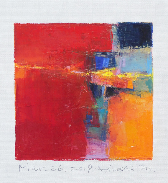 hiroshi matsumoto 9x9 paintings
