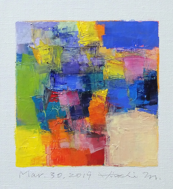 hiroshi matsumoto 9x9 paintings