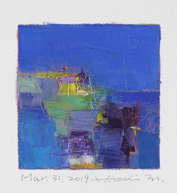 hiroshi matsumoto 9x9 paintings