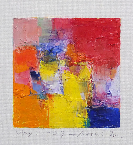 hiroshi matsumoto 9x9 paintings