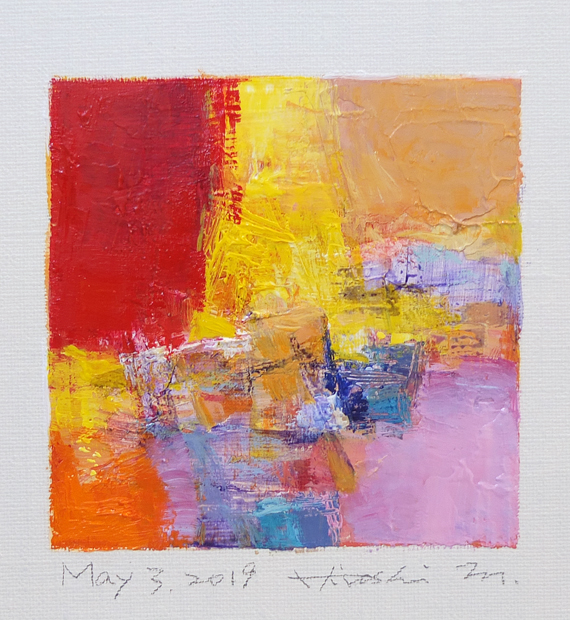 hiroshi matsumoto 9x9 paintings