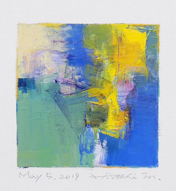 hiroshi matsumoto 9x9 paintings