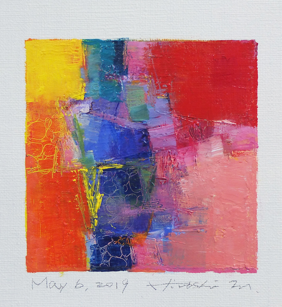 hiroshi matsumoto 9x9 paintings