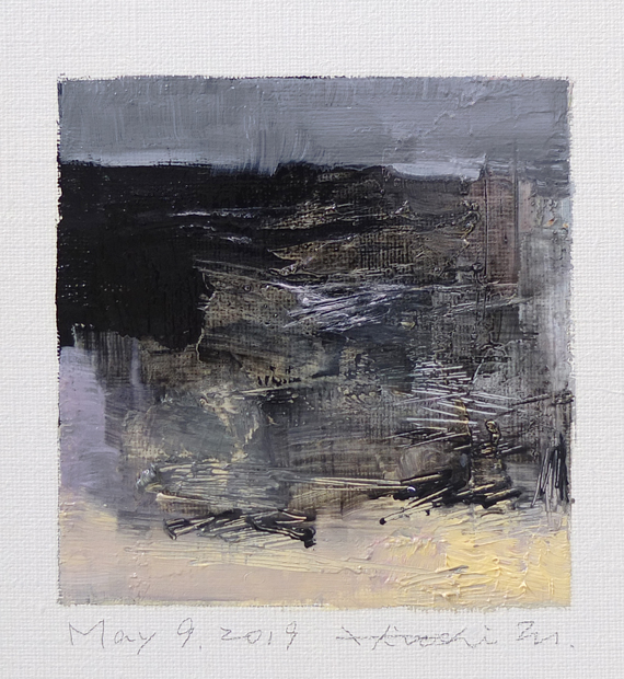hiroshi matsumoto 9x9 paintings